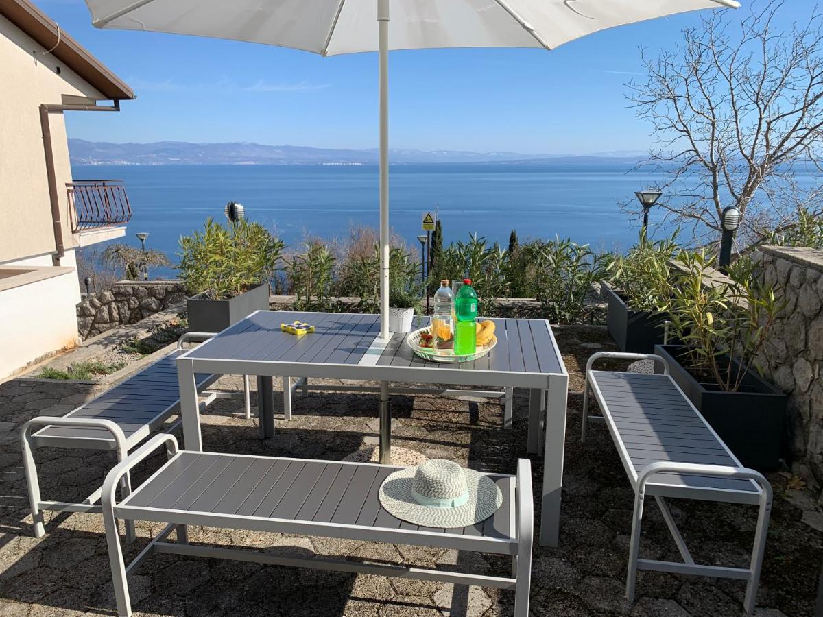 Apartments Near The Beach, With Terraces And Seaview At House B. Mošćenička Draga Exteriör bild