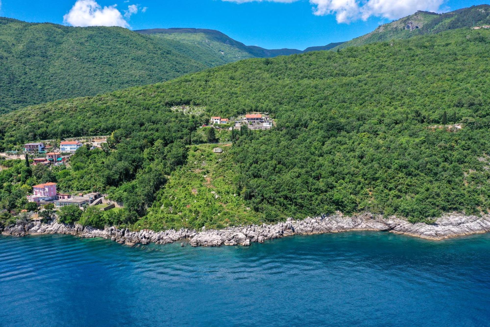 Apartments Near The Beach, With Terraces And Seaview At House B. Mošćenička Draga Exteriör bild